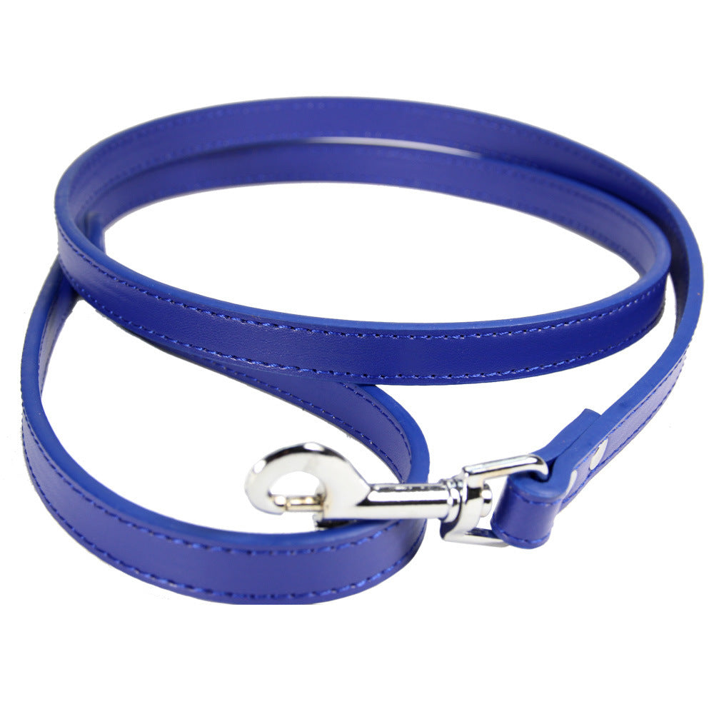 KFX-8622781 PU Leather Pet Leash for Cats and Dogs - Multiple Colors Available, 120cm Length