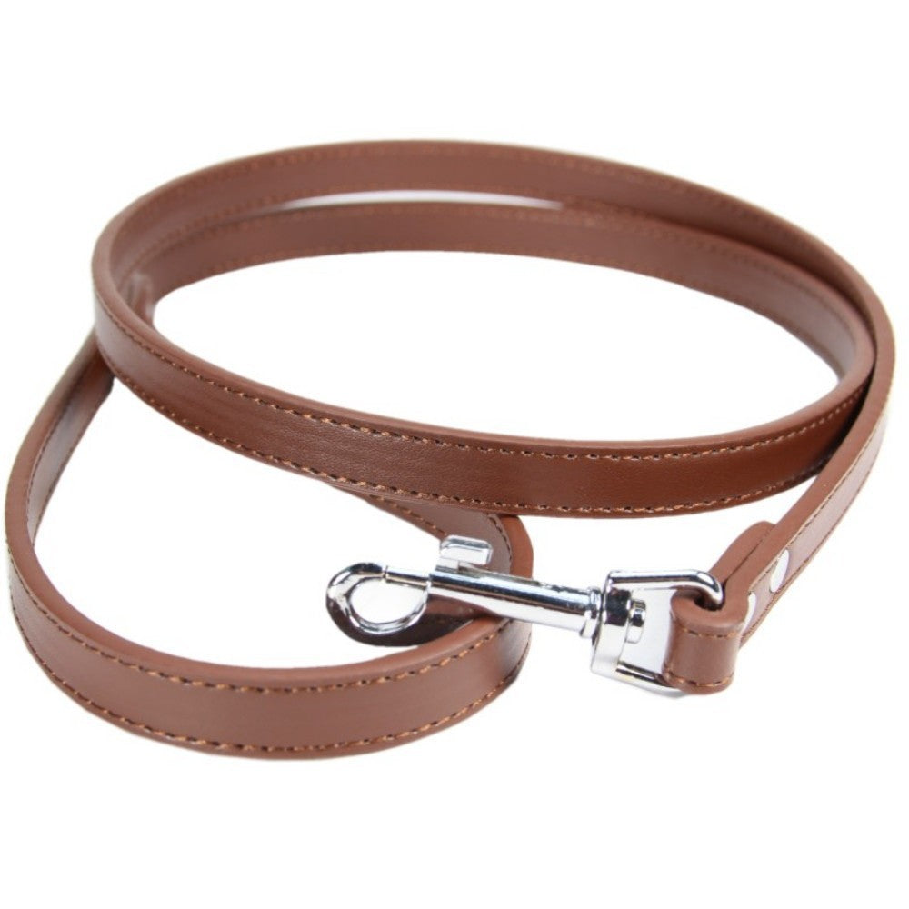 KFX-8622781 PU Leather Pet Leash for Cats and Dogs - Multiple Colors Available, 120cm Length