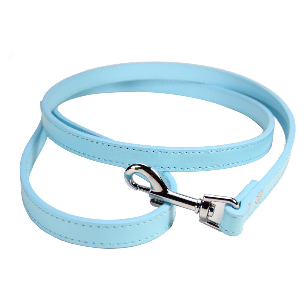 KFX-8622781 PU Leather Pet Leash for Cats and Dogs - Multiple Colors Available, 120cm Length