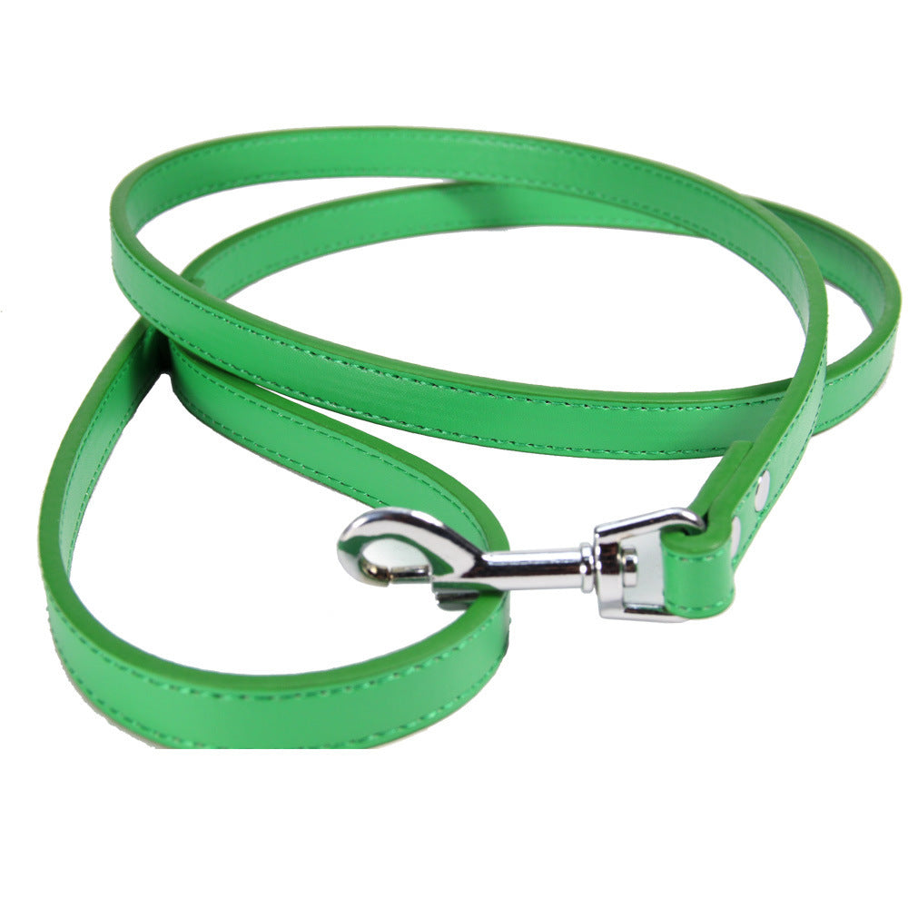 KFX-8622781 PU Leather Pet Leash for Cats and Dogs - Multiple Colors Available, 120cm Length