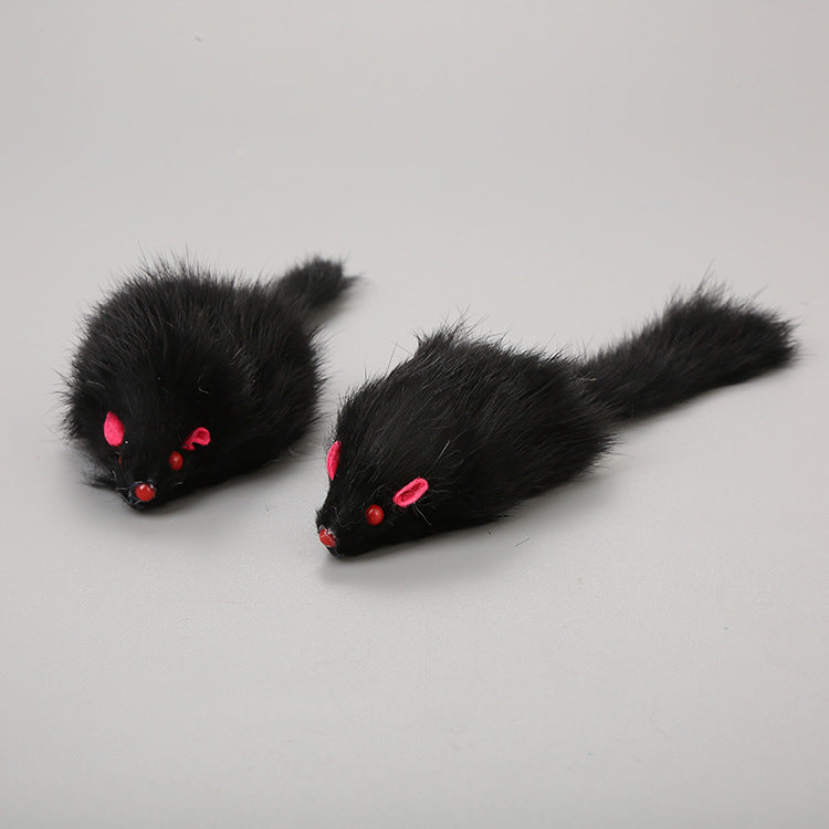 KFX-8623805 Telescopic Hanging Cat Toy with Adjustable Elastic Rope and Swinging Mouse Design