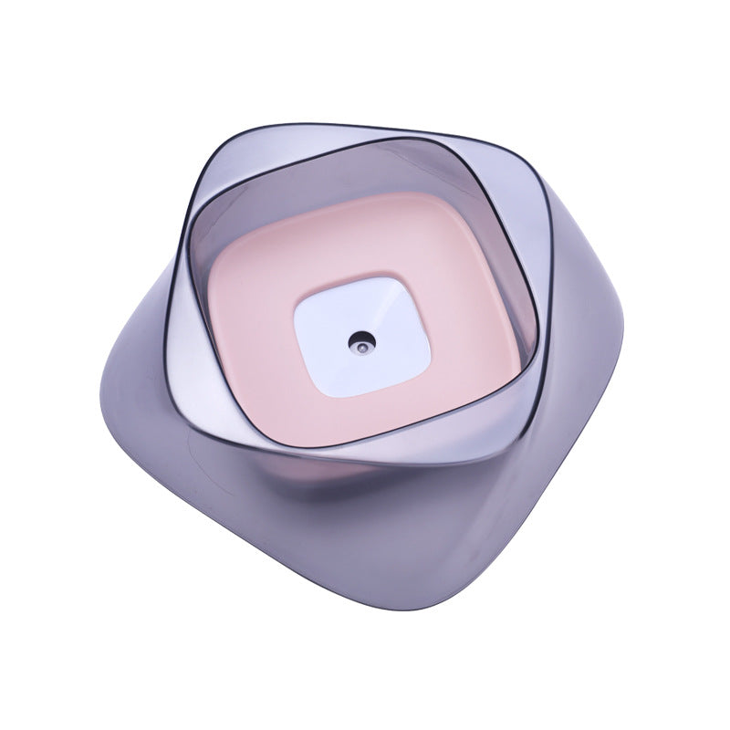 KFX-8624957 No-Spill Anti-Overflow Dog Bowl with Arch Shape Design and Large Capacity for Clean Drinking Water