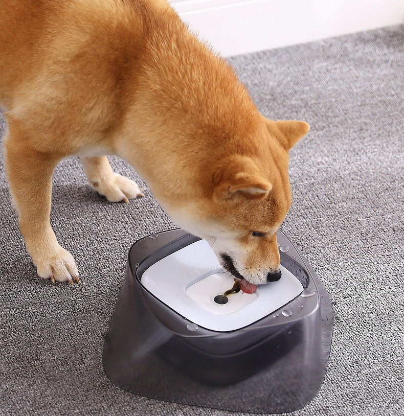 KFX-8624957 No-Spill Anti-Overflow Dog Bowl with Arch Shape Design and Large Capacity for Clean Drinking Water