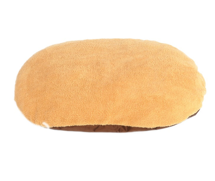 KFX-8628797 Cozy Shu Cotton Wool & Fleece Suede Pet Nest with Multiple Size Options