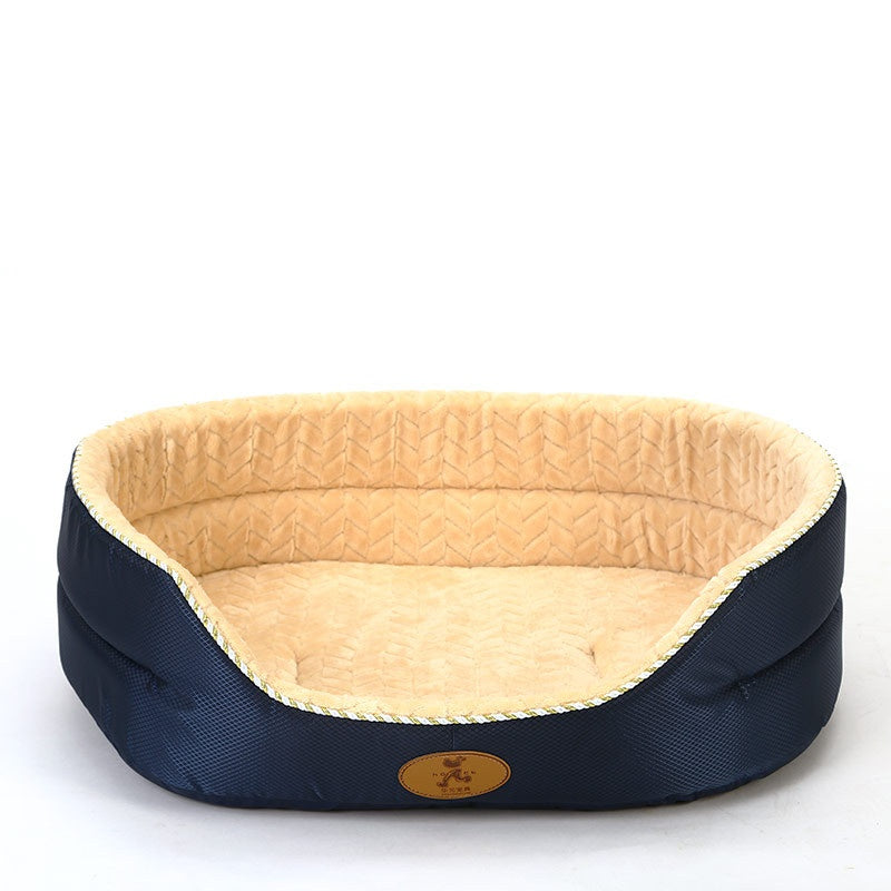 KFX-8628797 Cozy Shu Cotton Wool & Fleece Suede Pet Nest with Multiple Size Options