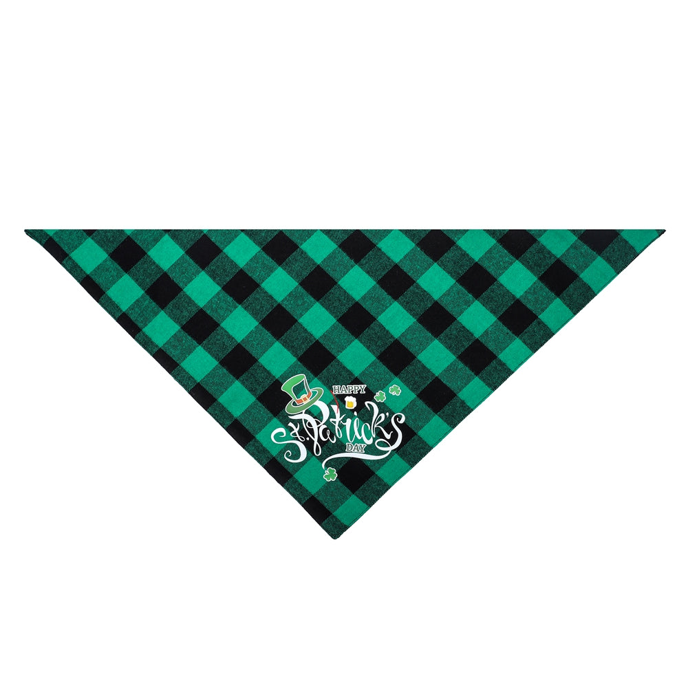 KFX-8632125 Cartoon Triangle Scarf for Dogs - Cotton Pet Slobber Towel for All Seasons