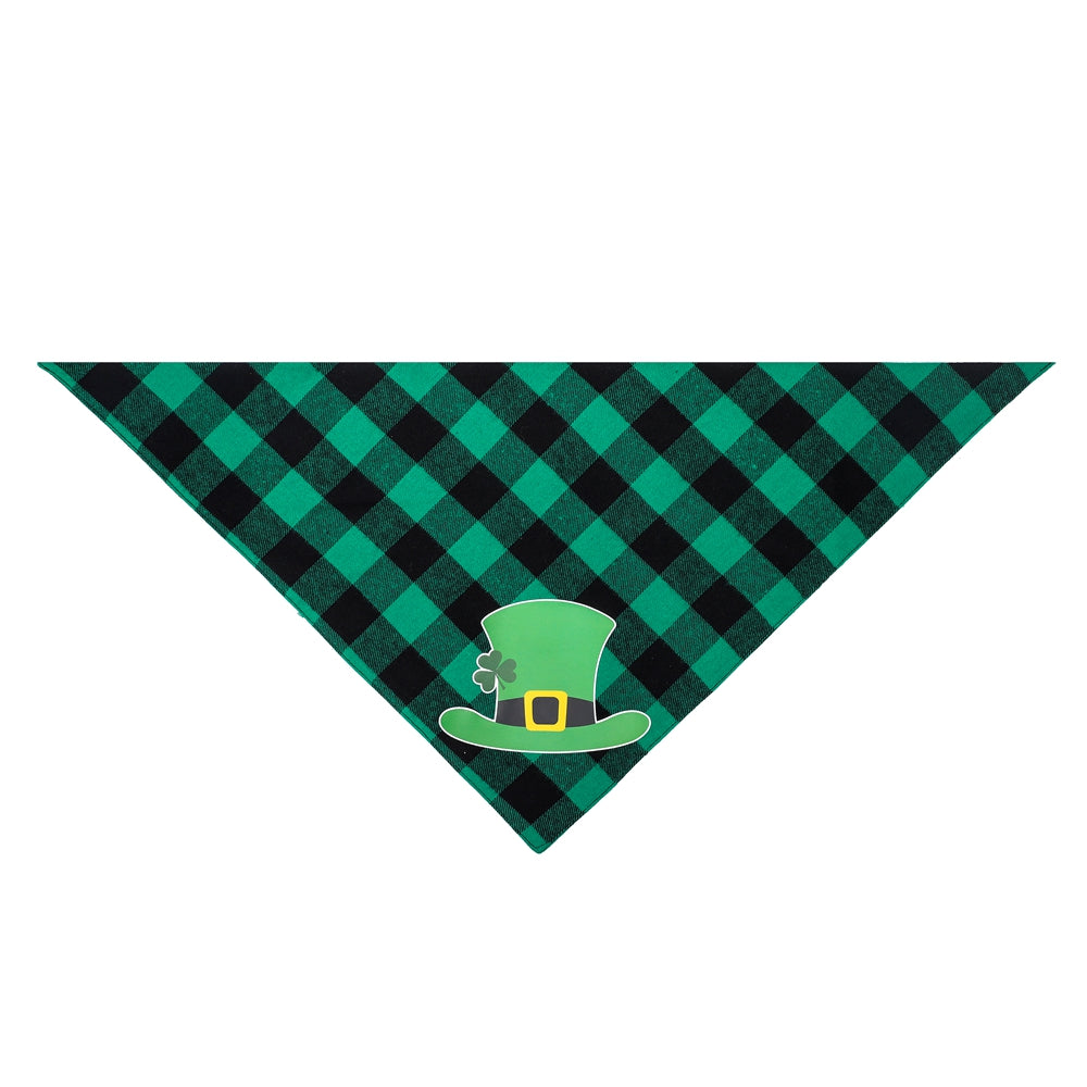 KFX-8632125 Cartoon Triangle Scarf for Dogs - Cotton Pet Slobber Towel for All Seasons