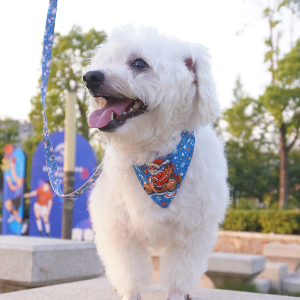 KFX-8633789 Adjustable Anti-Escape Saliva Towel Traction Rope for Pets - Available in Various Sizes and Colors