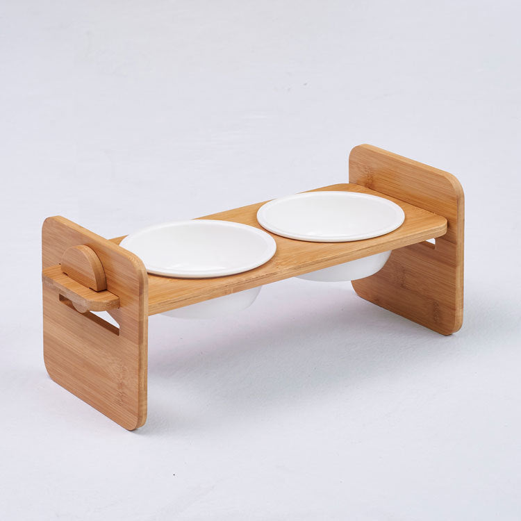 KFX-8640445 Bamboo Double Bowl Frame with Single and Double Options