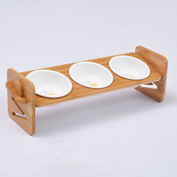 KFX-8640445 Bamboo Double Bowl Frame with Single and Double Options