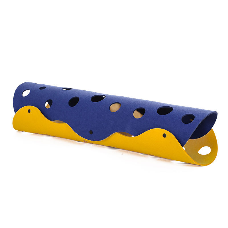 KFX-8645309 Universal Foldable Cat Pet Toy - Soft Polyester, Multi-Color Options, Compact & Lightweight Design