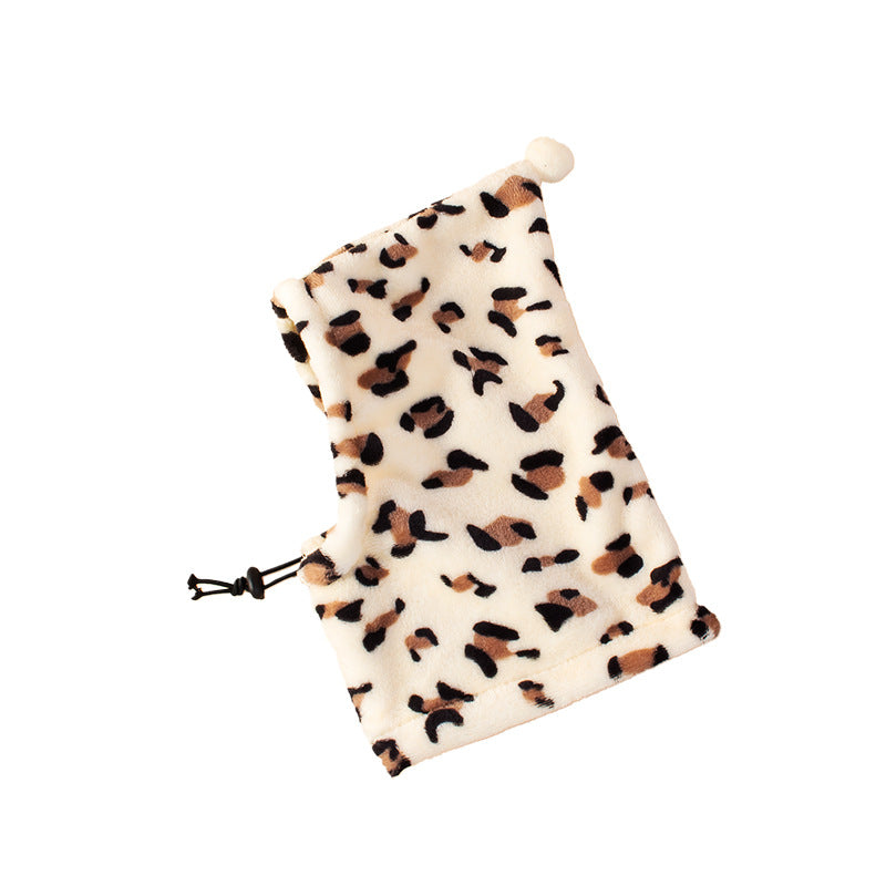 KFX-8650813 Adorable Leopard Print & Solid Color Bear Ears Headgear for Dogs and Cats
