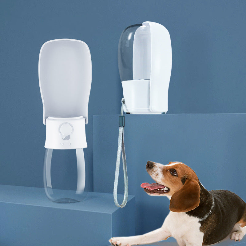 KFX-8651837 Foldable Portable Pet Water Bottle – 280ML Capacity, Convenient Travel Design