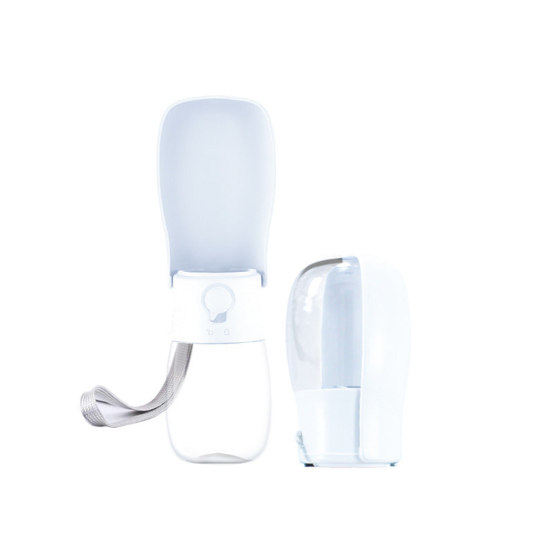 KFX-8651837 Foldable Portable Pet Water Bottle – 280ML Capacity, Convenient Travel Design