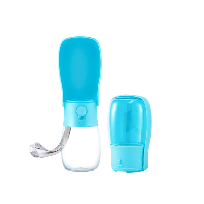 KFX-8651837 Foldable Portable Pet Water Bottle – 280ML Capacity, Convenient Travel Design