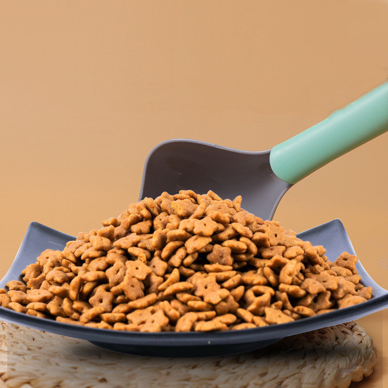 KFX-8651965 Pet Food Spoon - Durable Plastic Shovel for Cat and Dog Food Serving