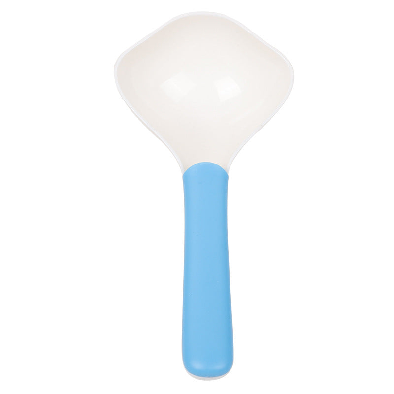 KFX-8651965 Pet Food Spoon - Durable Plastic Shovel for Cat and Dog Food Serving