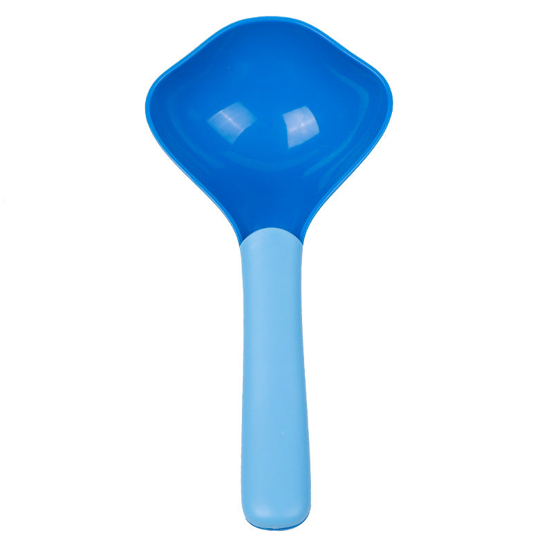 KFX-8651965 Pet Food Spoon - Durable Plastic Shovel for Cat and Dog Food Serving