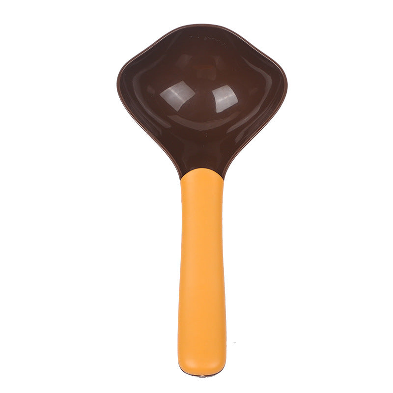 KFX-8651965 Pet Food Spoon - Durable Plastic Shovel for Cat and Dog Food Serving