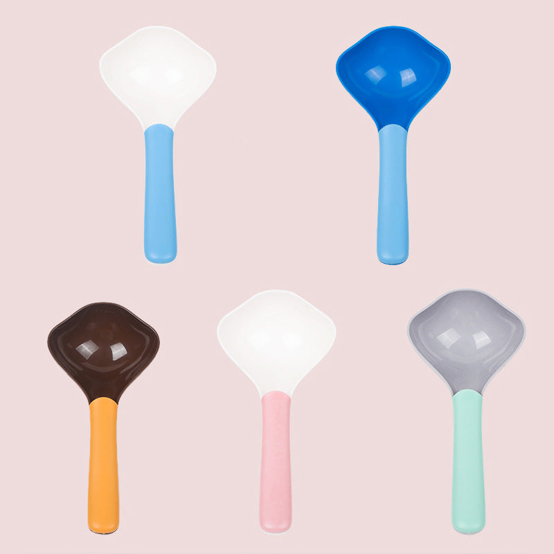 KFX-8651965 Pet Food Spoon - Durable Plastic Shovel for Cat and Dog Food Serving