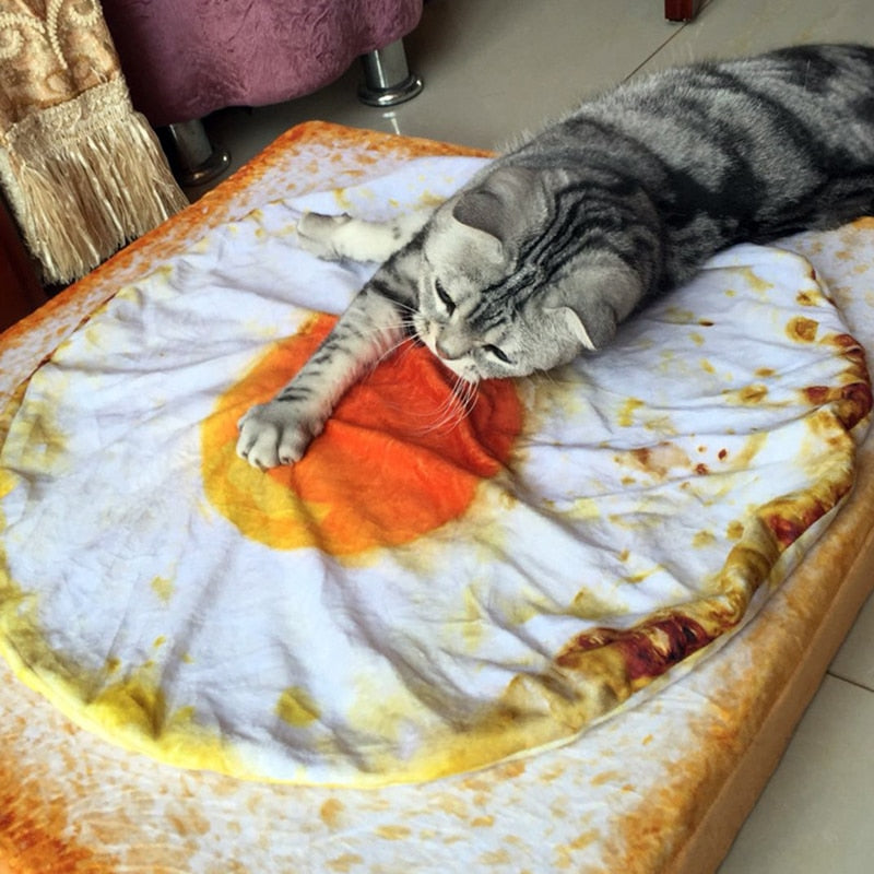 KFX-8652605 Crystal and Arctic Velvet Poached Egg Quilt - 52x52cm, Reversible for All Seasons