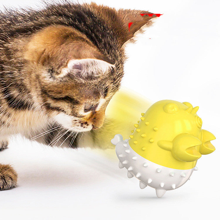 KFX-8657341 Electric Vibration Cat Toy with USB Charging and Deep Cleaning Features