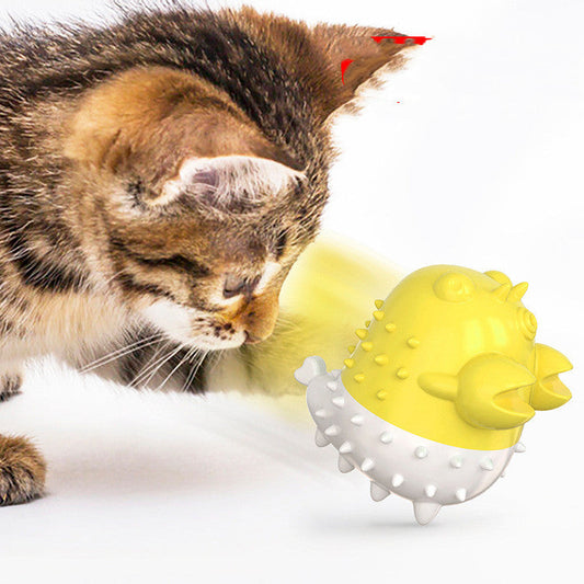 KFX-8657341 Electric Vibration Cat Toy with USB Charging and Deep Cleaning Features
