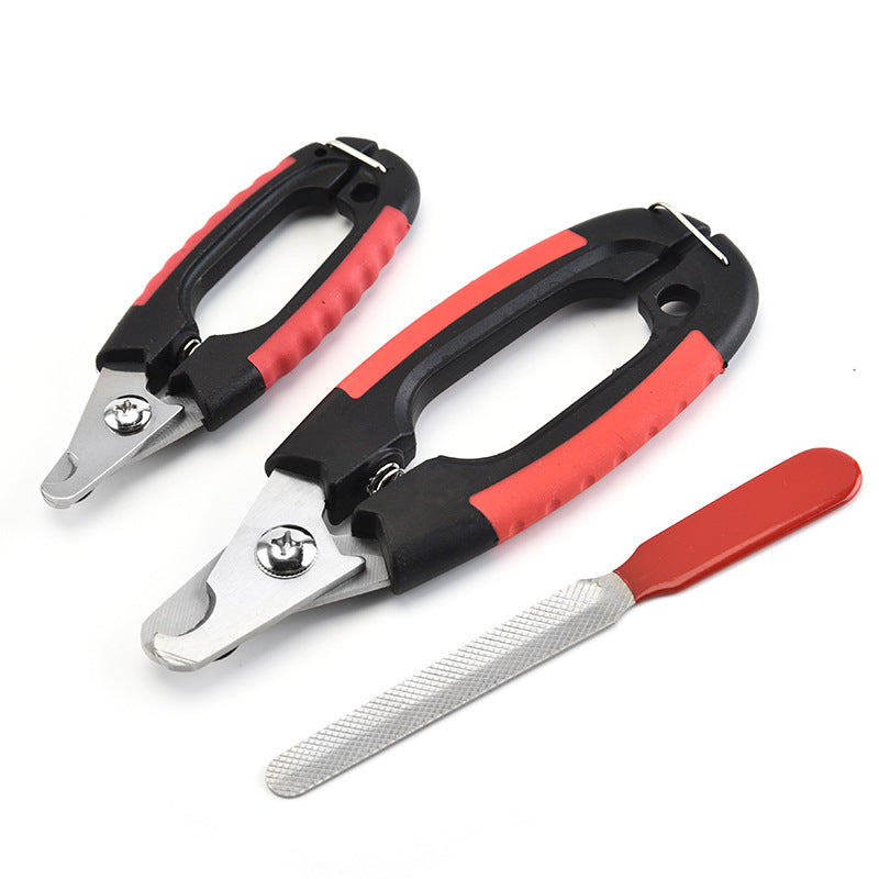 KFX-8663101 Stainless Steel Pet Nail Clipper in Large and Small Sizes for Dogs