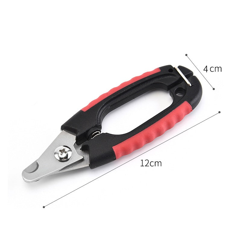KFX-8663101 Stainless Steel Pet Nail Clipper in Large and Small Sizes for Dogs