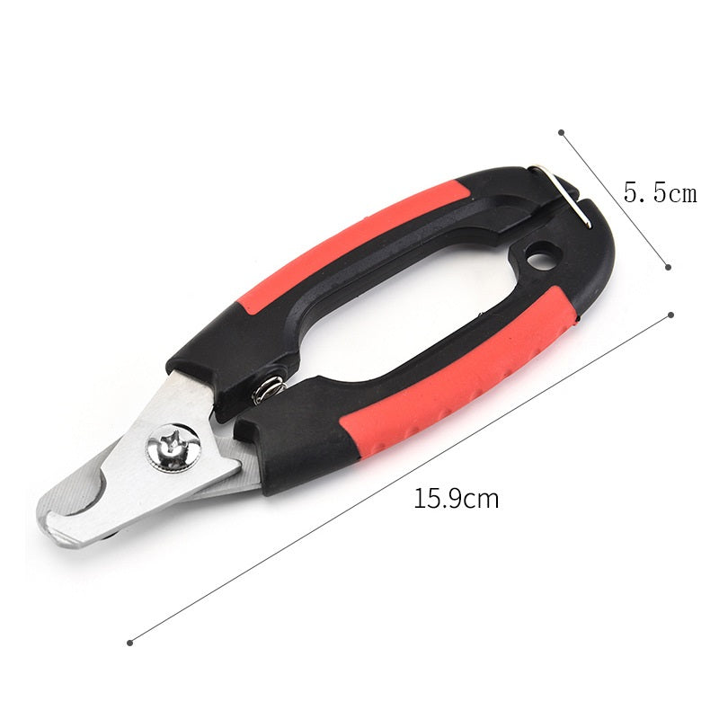 KFX-8663101 Stainless Steel Pet Nail Clipper in Large and Small Sizes for Dogs