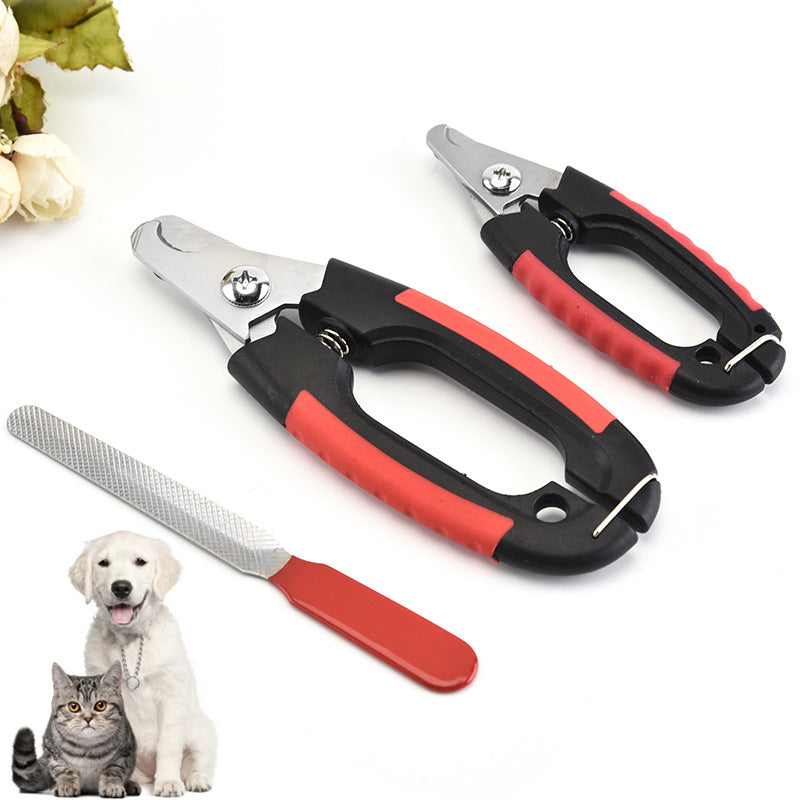 KFX-8663101 Stainless Steel Pet Nail Clipper in Large and Small Sizes for Dogs