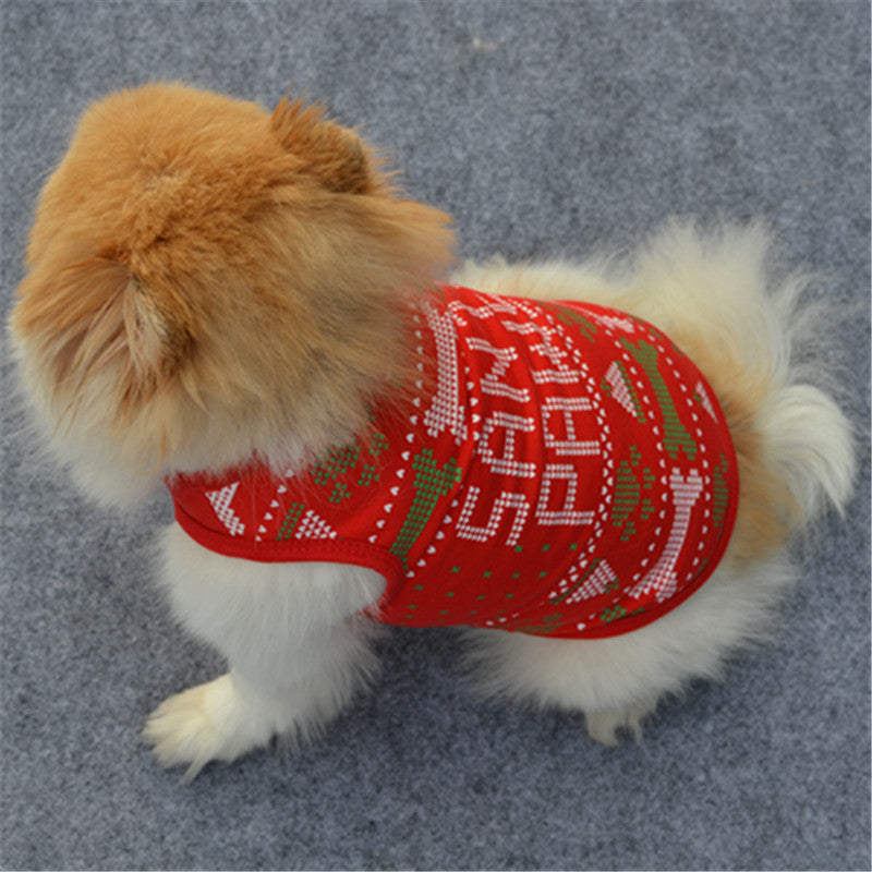KFX-8665661 Cotton Pet Vest for Dogs – Comfortable and Stylish Clothing with Size Options