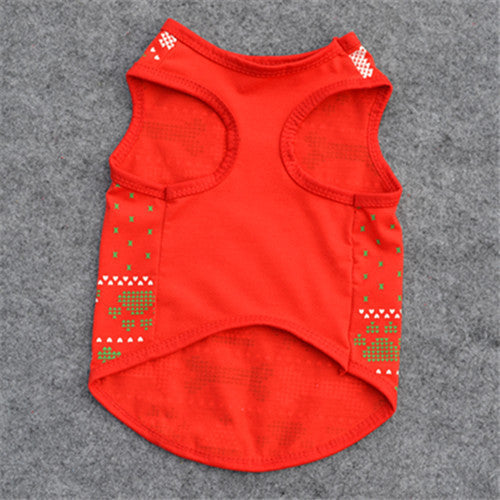 KFX-8665661 Cotton Pet Vest for Dogs – Comfortable and Stylish Clothing with Size Options