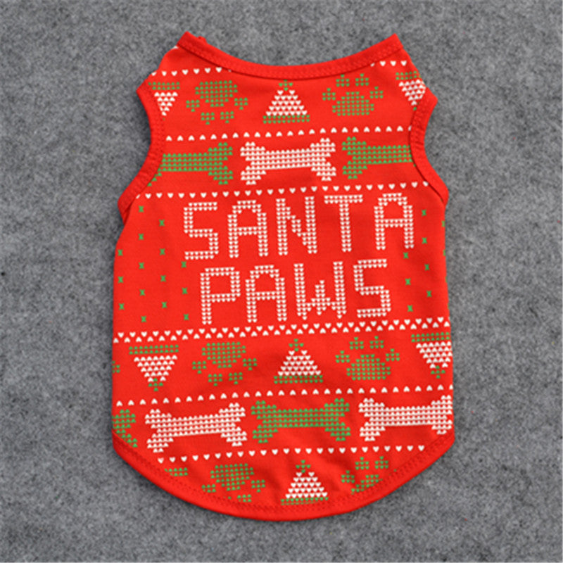 KFX-8665661 Cotton Pet Vest for Dogs – Comfortable and Stylish Clothing with Size Options