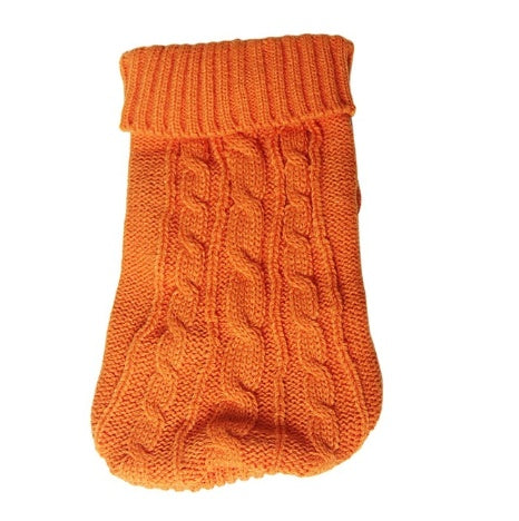 KFX-8671037 Knitted Wool Dog Sweater with Fabric Buttons - Warm and Stylish for Pets