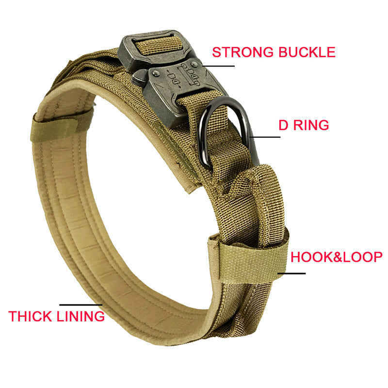 KFX-8675005 Telescopic Tactical Pet Leash in Camouflage for Outdoor Dog Training