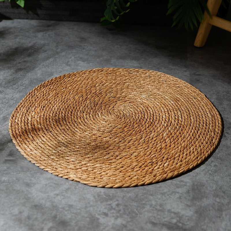 KFX-8680637 Natural Papyrus Rattan Cat Scratching Pad – Available in Winter Brown and Coconut Designs, Multiple Sizes