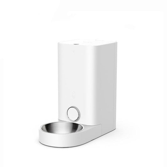 KFX-8682557 Automatic Cat Feeder with Stainless Steel Design for Timed Feeding