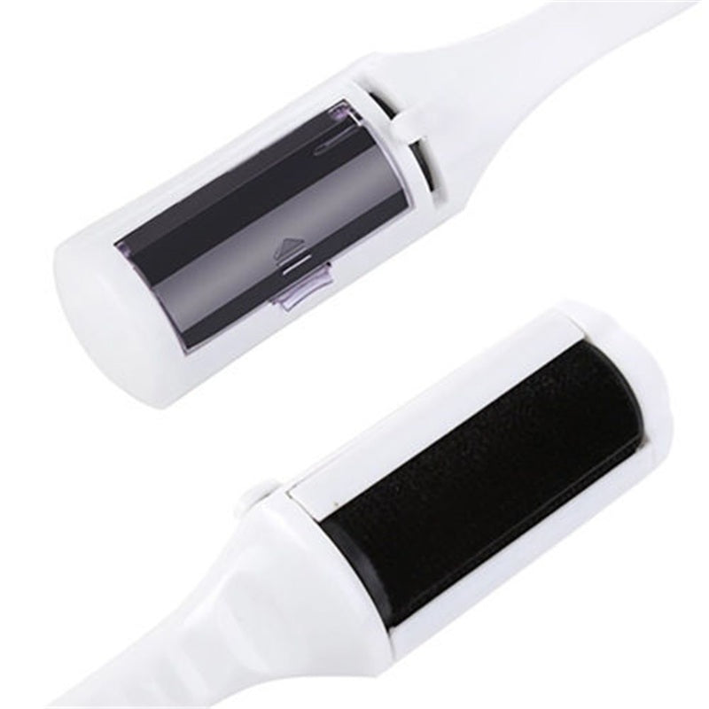 KFX-8695869 Electrostatic Brush for Wool and Cashmere Fabrics, Plastic, White, 24.5 x 6 x 5.1 cm