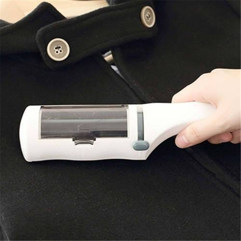 KFX-8695869 Electrostatic Brush for Wool and Cashmere Fabrics, Plastic, White, 24.5 x 6 x 5.1 cm