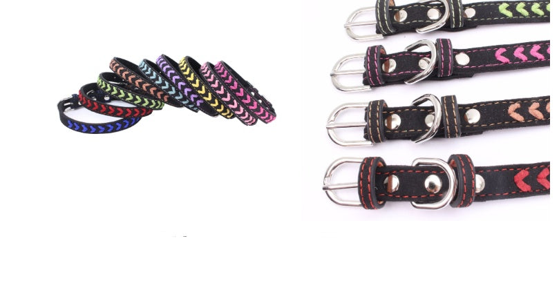KFX-8696125 Custom Engraved Stainless Steel Dog Collar in Various Sizes and Colors