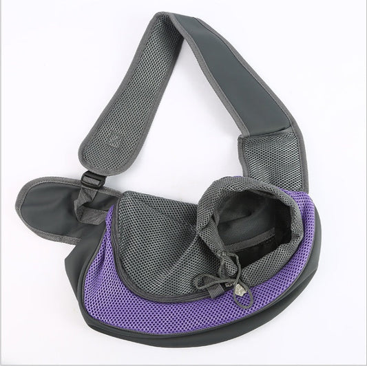 KFX-8696509 Breathable Mesh Pet Backpack in Multiple Colors - Lightweight Design for Easy Travel
