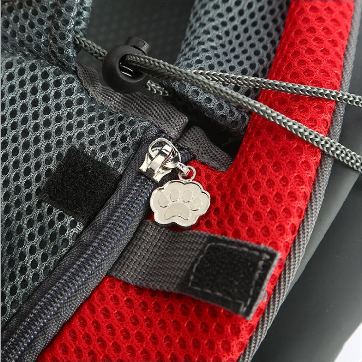 KFX-8696509 Breathable Mesh Pet Backpack in Multiple Colors - Lightweight Design for Easy Travel