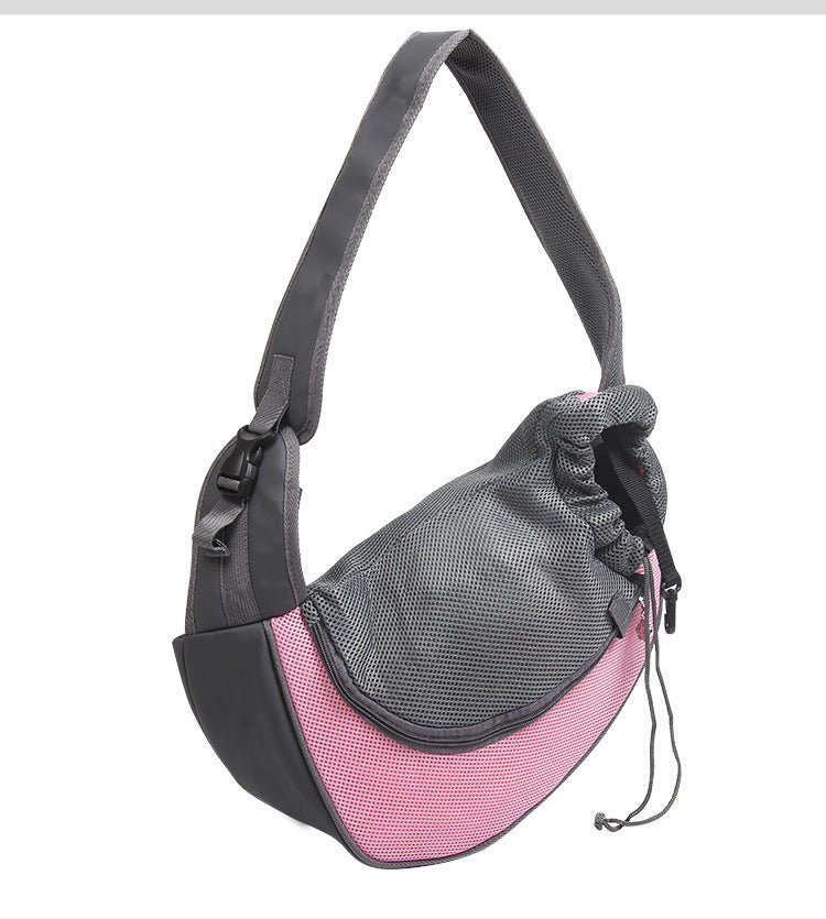 KFX-8696509 Breathable Mesh Pet Backpack in Multiple Colors - Lightweight Design for Easy Travel