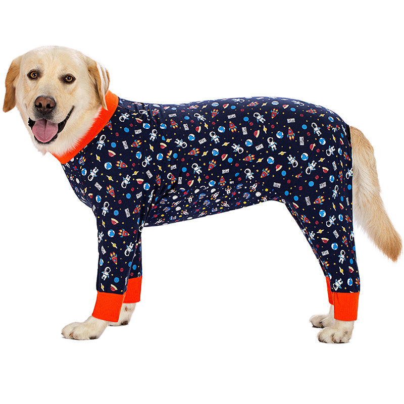 KFX-8700605 All-in-One Cotton Belly Protector for Pets to Reduce Shedding