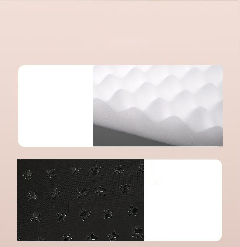KFX-8701885 Memory Foam Pet Cushion Mat for Cats and Dogs - Removable, Soft, and Easy to Clean - Available in Multiple Sizes