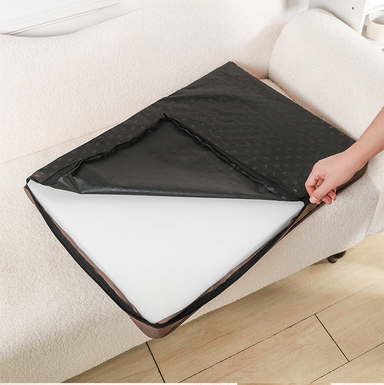 KFX-8701885 Memory Foam Pet Cushion Mat for Cats and Dogs - Removable, Soft, and Easy to Clean - Available in Multiple Sizes