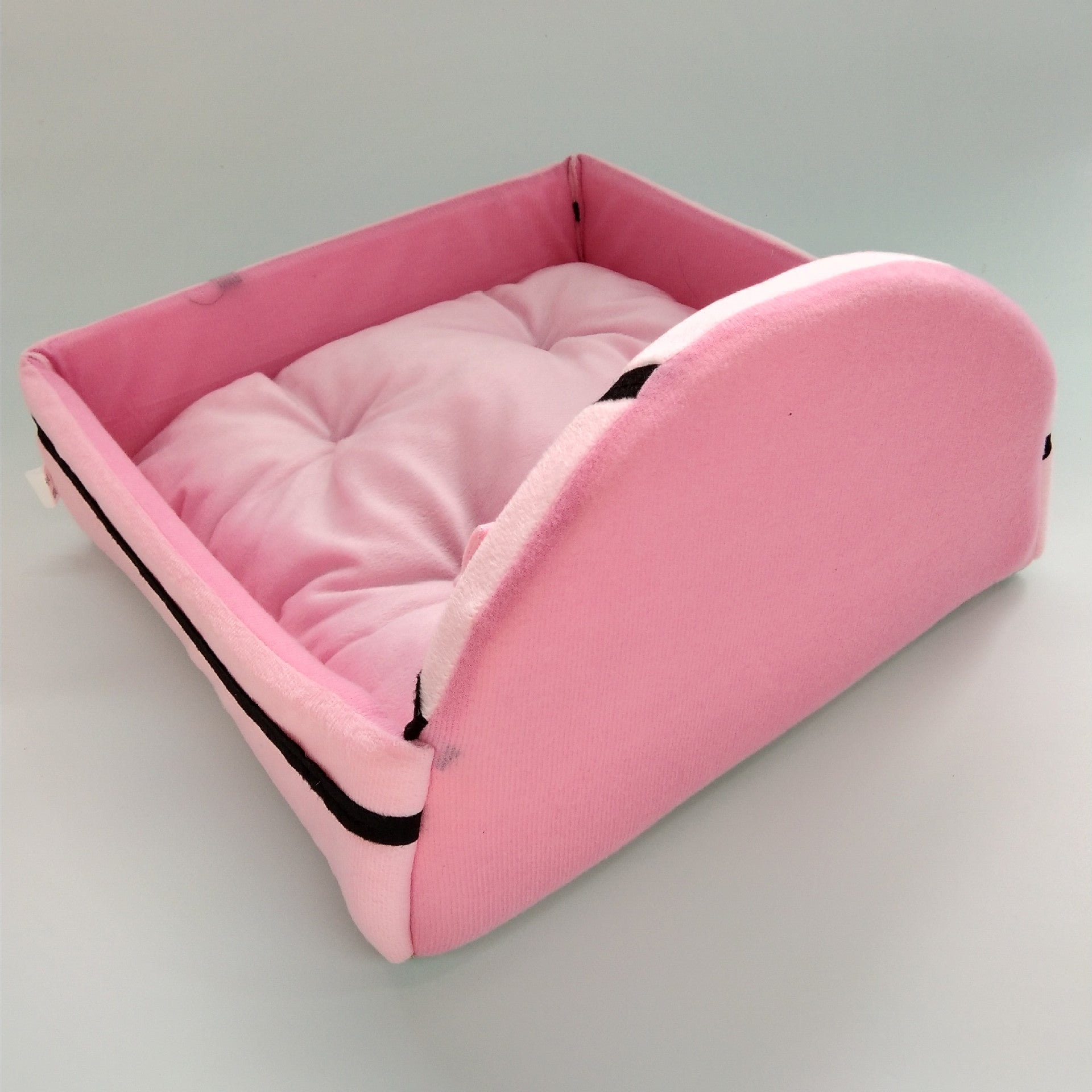 KFX-8704061 Cozy Cloth Pet Nest for Small to Medium Dogs - Available in Pink, Gray, and Blue