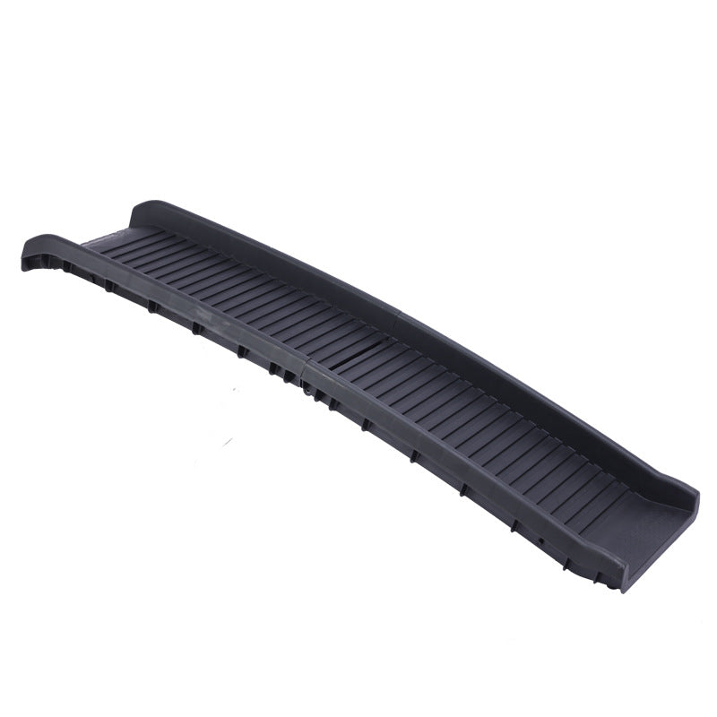 KFX-8704189 Pet Folding Ramp Ladder with Non-slip Plastic Stairs for Easy Access