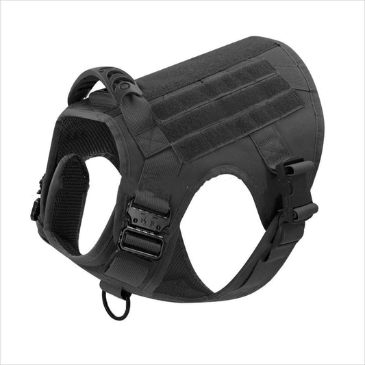 KFX-8705469 Tactical Dog Vest for Medium to Large Dogs, Quick-Release Design for Training and Outdoor Activities, Available in Various Colors
